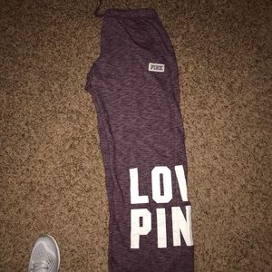 Victoria Secret Pink Boyfriend Fit Sweats.